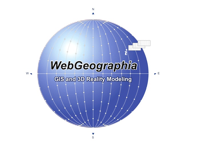 The logo of webgeographia